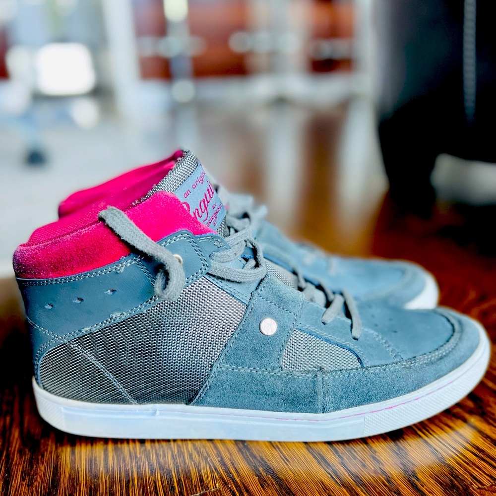 Penguin Mens Afterhours high top fashion sneaker size 10